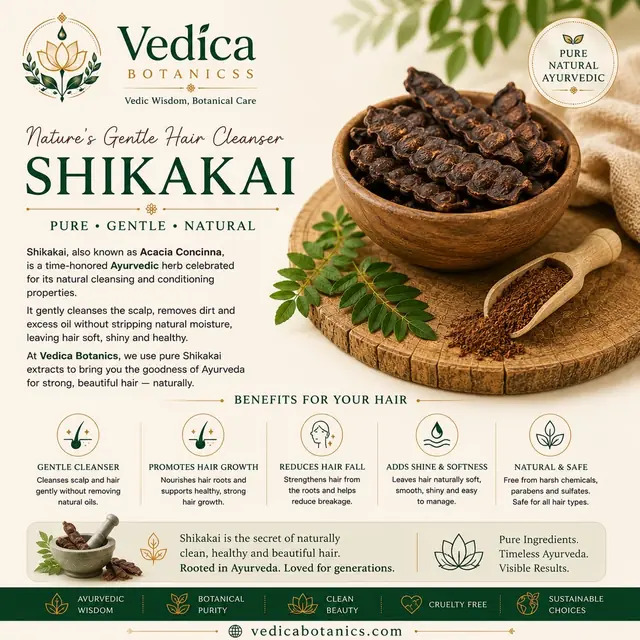 Shikakai benefits by Vedica Botanics